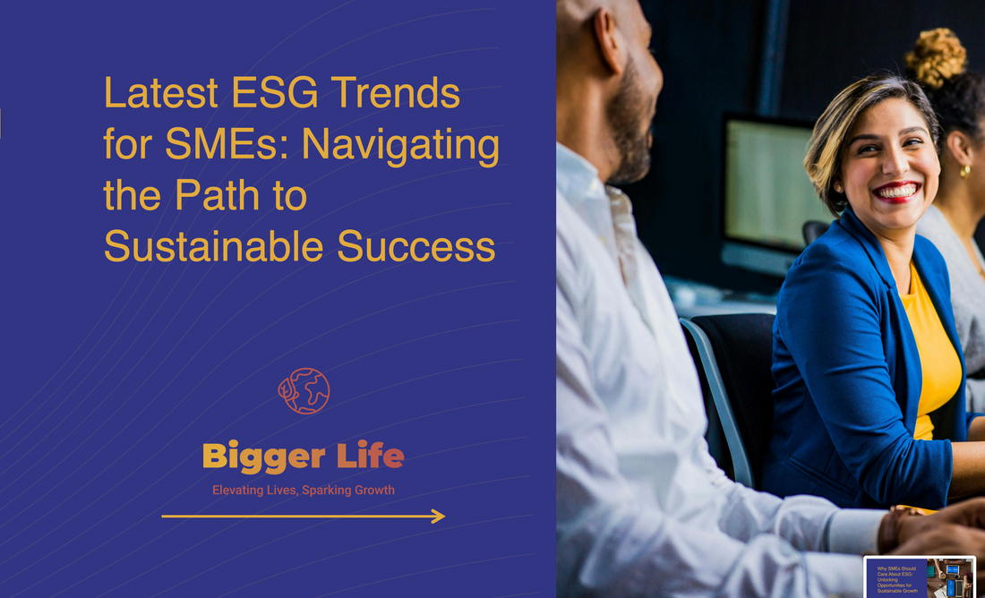 Latest ESG Trends for SMEs: Navigating the Path to Sustainable Success